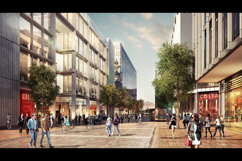 Massive central Cardiff masterplan unveiled News Building